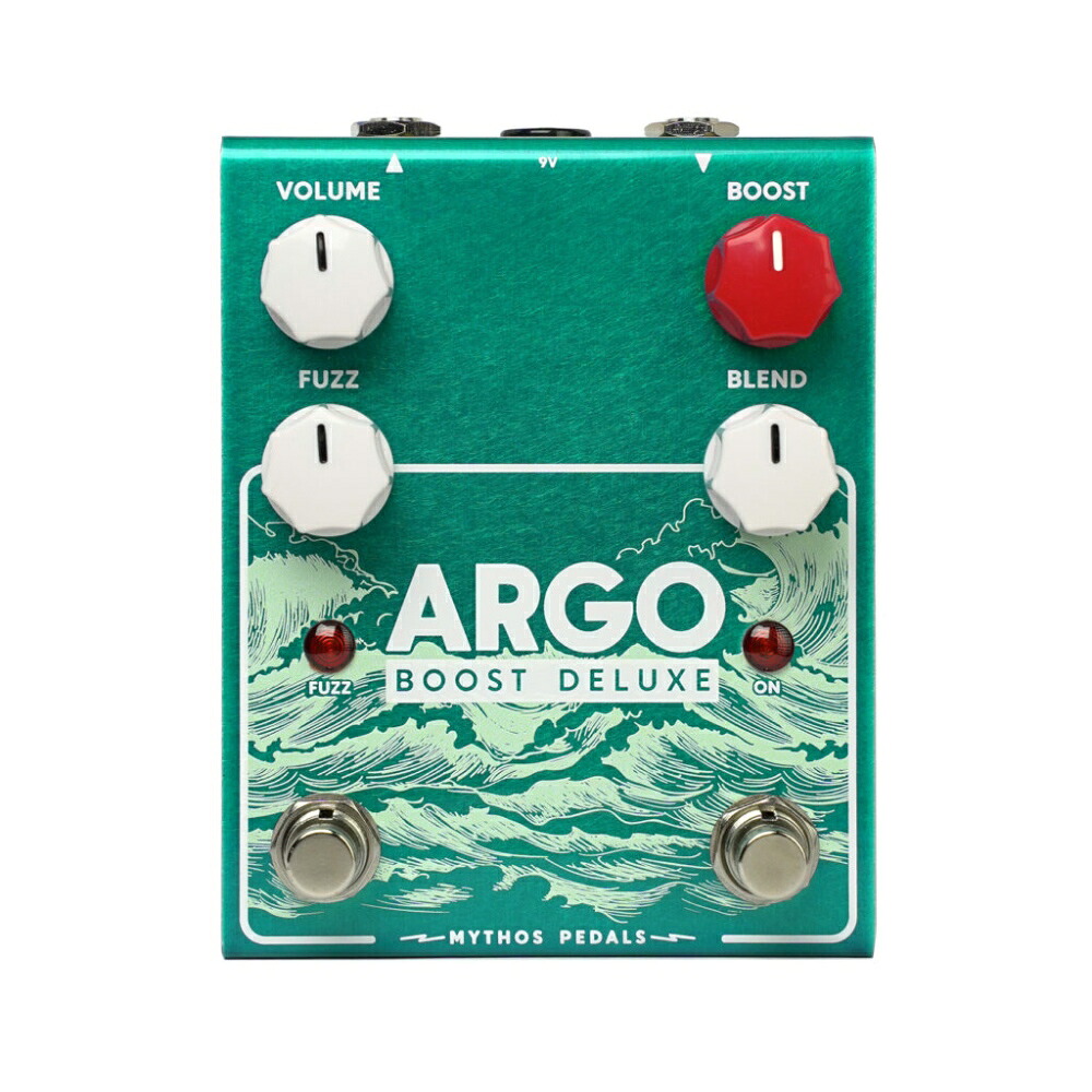 Mythos Pedals Argo Boost Deluxe 新品 オクターブファズ[ミソス][アルゴブーストデラックス][Fuzz][Effector,エフェクター]｜ギタープラネット 27,495円
