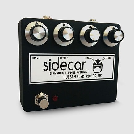HUDSON ELECTRONICS,UK / Sidecar 新品 オーバードライブ,ディストーション,ファズ[ハドソンエレクトロニクス][サイドカー][Overdrive,Distortion,Fuzz][Effector,エフェクター]｜ギタープラネット