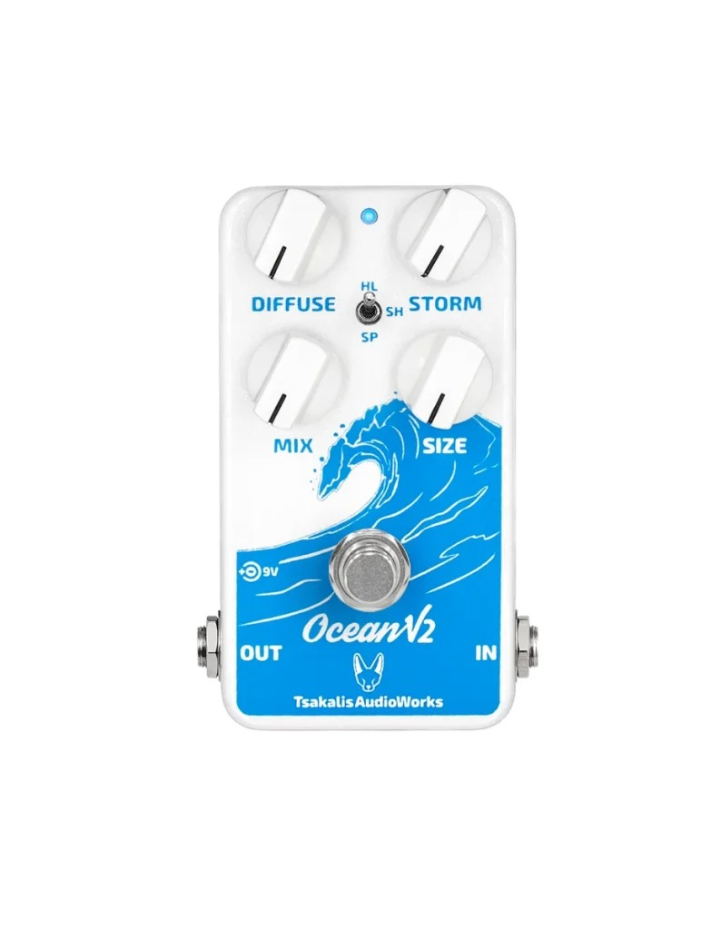 Tsakalis AudioWorks / Ocean v2 新品 リバーブ[Reverb][Effector,エフェクター]｜ギタープラネット