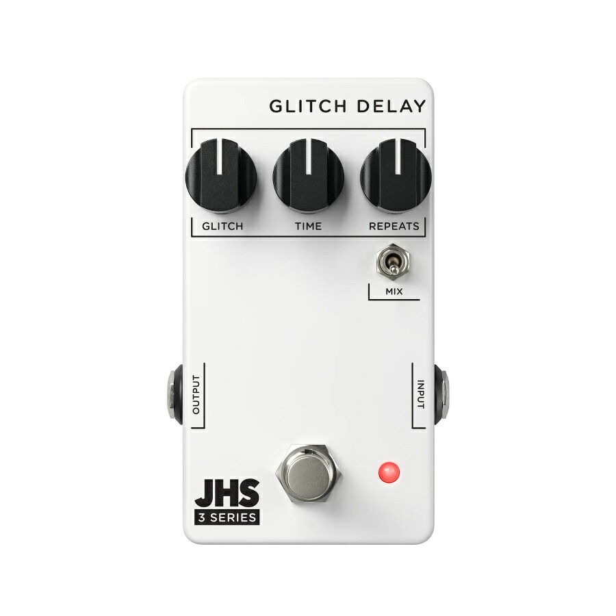 JHS PEDALS / 3 Series GLITCH DELAY 新品 グリッチディレイ[Effector,エフェクター]｜ギタープラネット