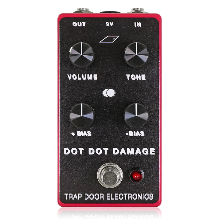 Trap Door Electronics / DOT DOT DAMAGE 新品 ファズ[トラップドアエレトロニクス][ドットドットダメージ][Fuzz][Effector,エフェクター]｜ギタープラネット