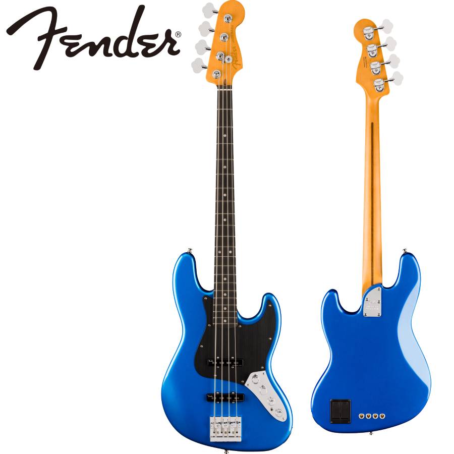 Fender American Ultra II Jazz Bass -Noble Blue / Ebony- 新品[フェンダー][アメリカンウルトラ2][ブルー,青][ジャズベース,JB][Electric Bass,エレキベース]｜ギタープラネット