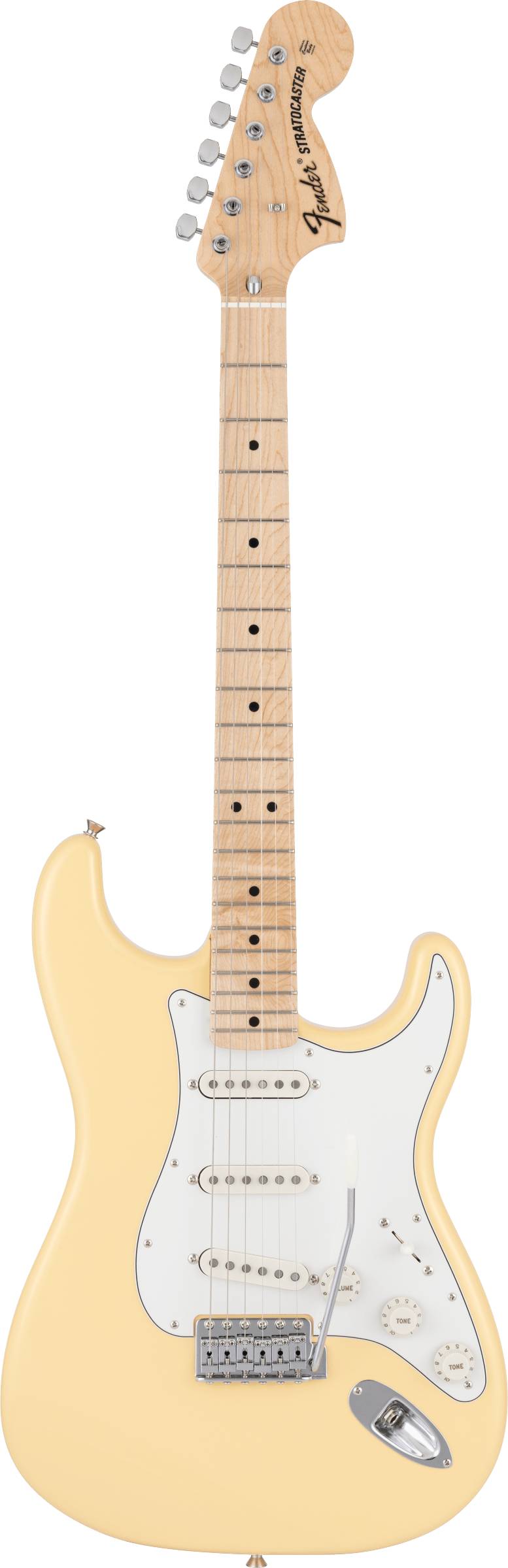 Fender Made in Japan Traditional 70s Stratocaster -Vintage White- 新品 [フェンダー][トラディショナル][White,ヴィンテージホワイト,白色][ST,ストラトキャスター][Electric Guitar,エレキギター]｜ギタープラネット