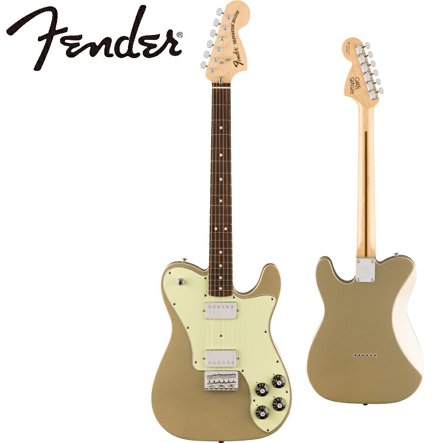 Fender / Chris Shiflett Telecaster Deluxe -Shoreline Gold- 新品[フェンダー][TL,テレキャスター][クリス・シフレット][Foo Fighters,フーファイターズ][Electric Guitar,エレキギター]｜ギタープラネット