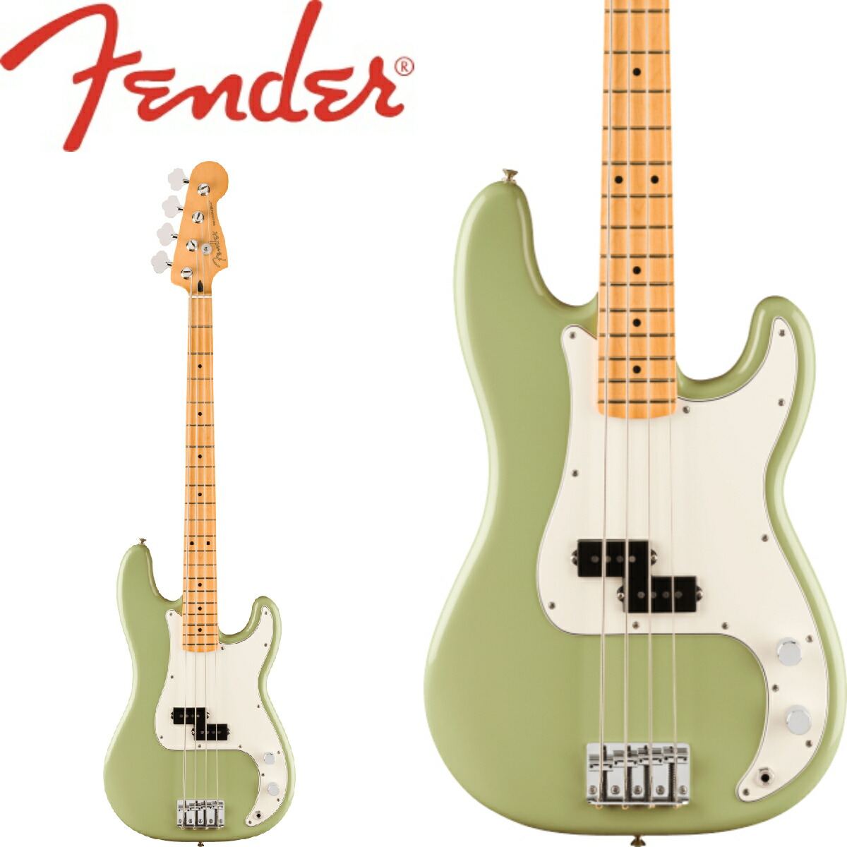 楽天市場】Fender Made in Japan Limited Noir P Bass -Black- 新品