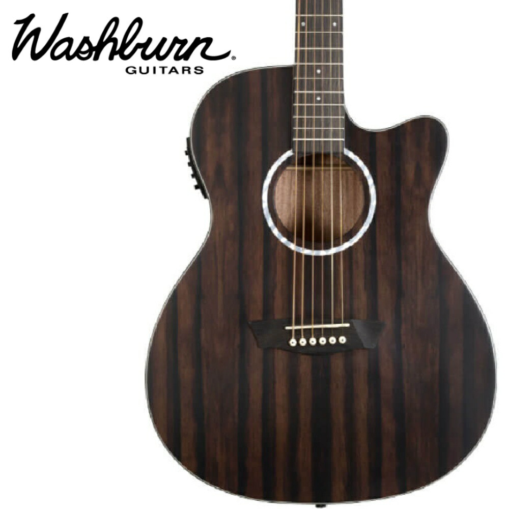 【極美品】Washburn エレアコ アコースティックギター EA-10M Washburn エレクトリックアコースティックギター(美品)