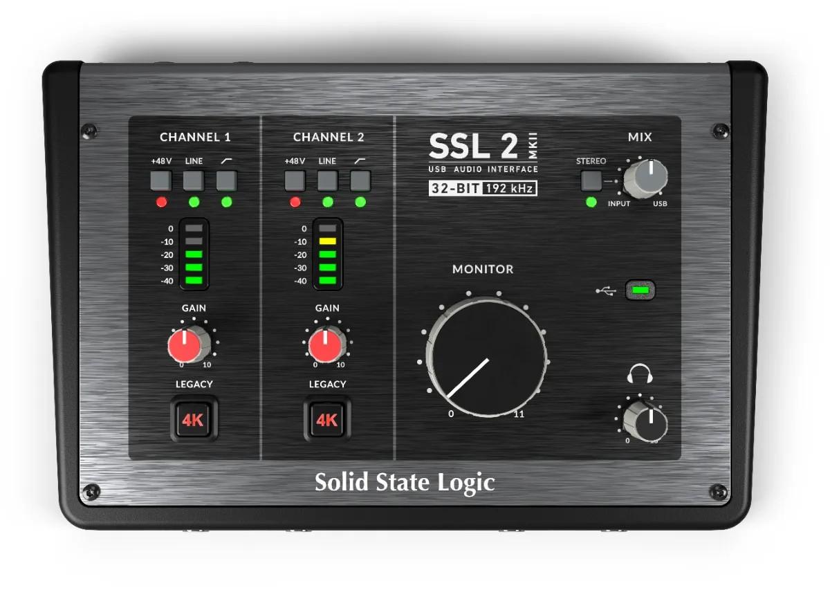 Solid State Logic SSL 2+ MKII 新品 オーディオインターフェース[ソリッドステートロジック,SSL][Audio Interface][DTM,DAW]｜ギタープラネット