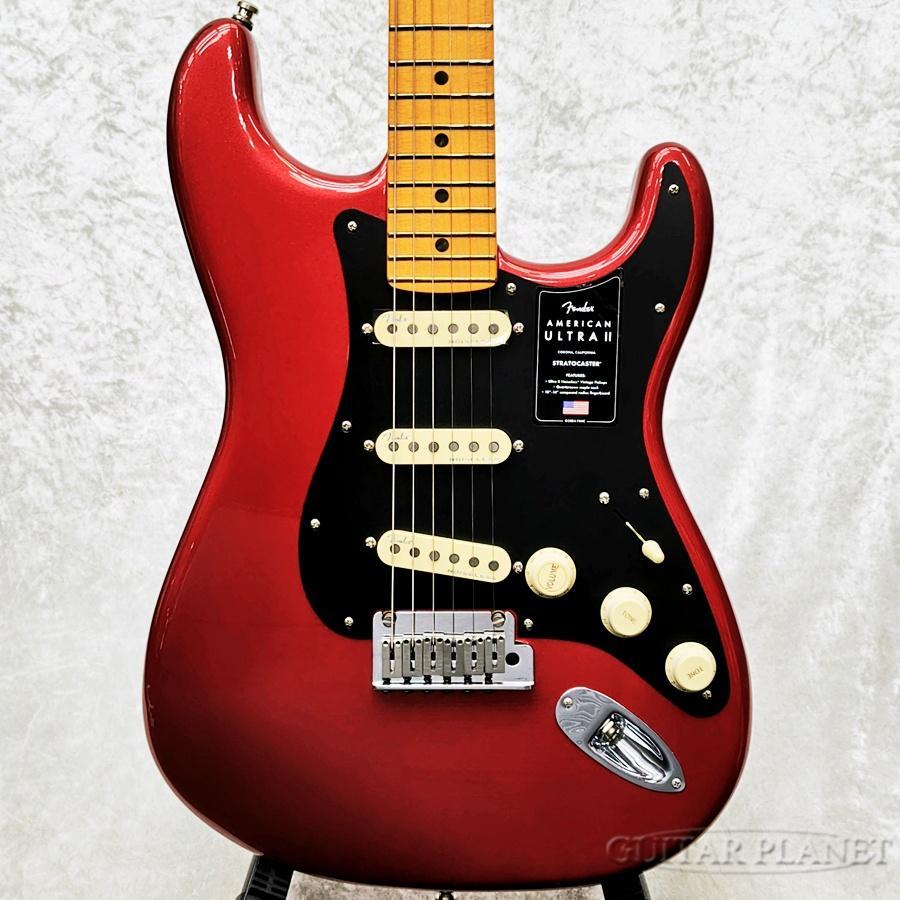楽天市場】Fender USA American Ultra Stratocaster -Plasma Red Burst