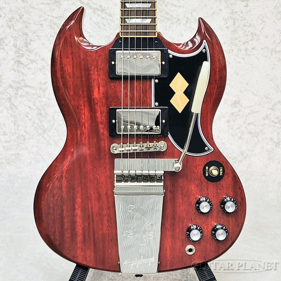 楽天市場】Epiphone SG Standard 60s Maestro Vibrola -Vintage Cherry
