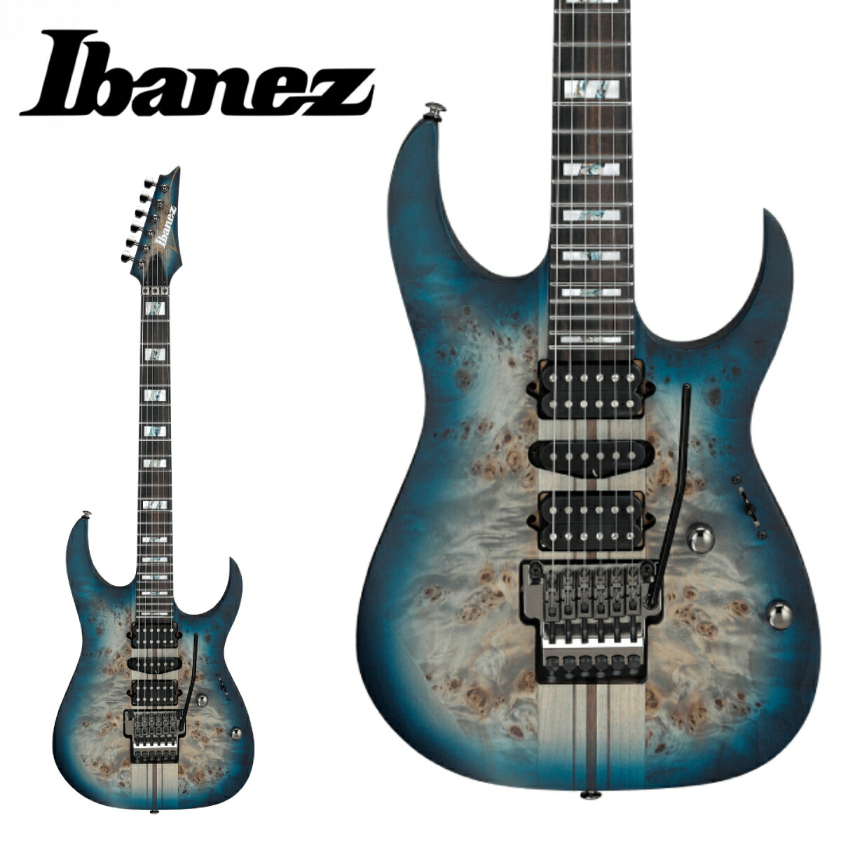 楽天市場】Ibanez RG Premium RGT1270PB-CTF (Cosmic Blue Starburst