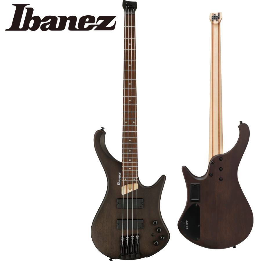 Ibanez / EHB600 -WNF (Walnut Flat)- 新品[アイバニーズ][Headless,ヘッドレス][Electric Bass,エレキベース]｜ギタープラネット