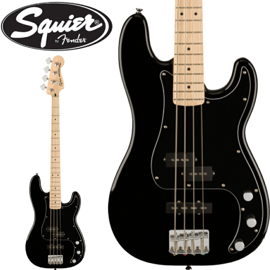 美品 Squier スクワイヤー Bronco Bass ブロンコベース 黒 楽天市場】Squier Sonic Bronco Bass -Black- 新品[スクワイヤー][黒