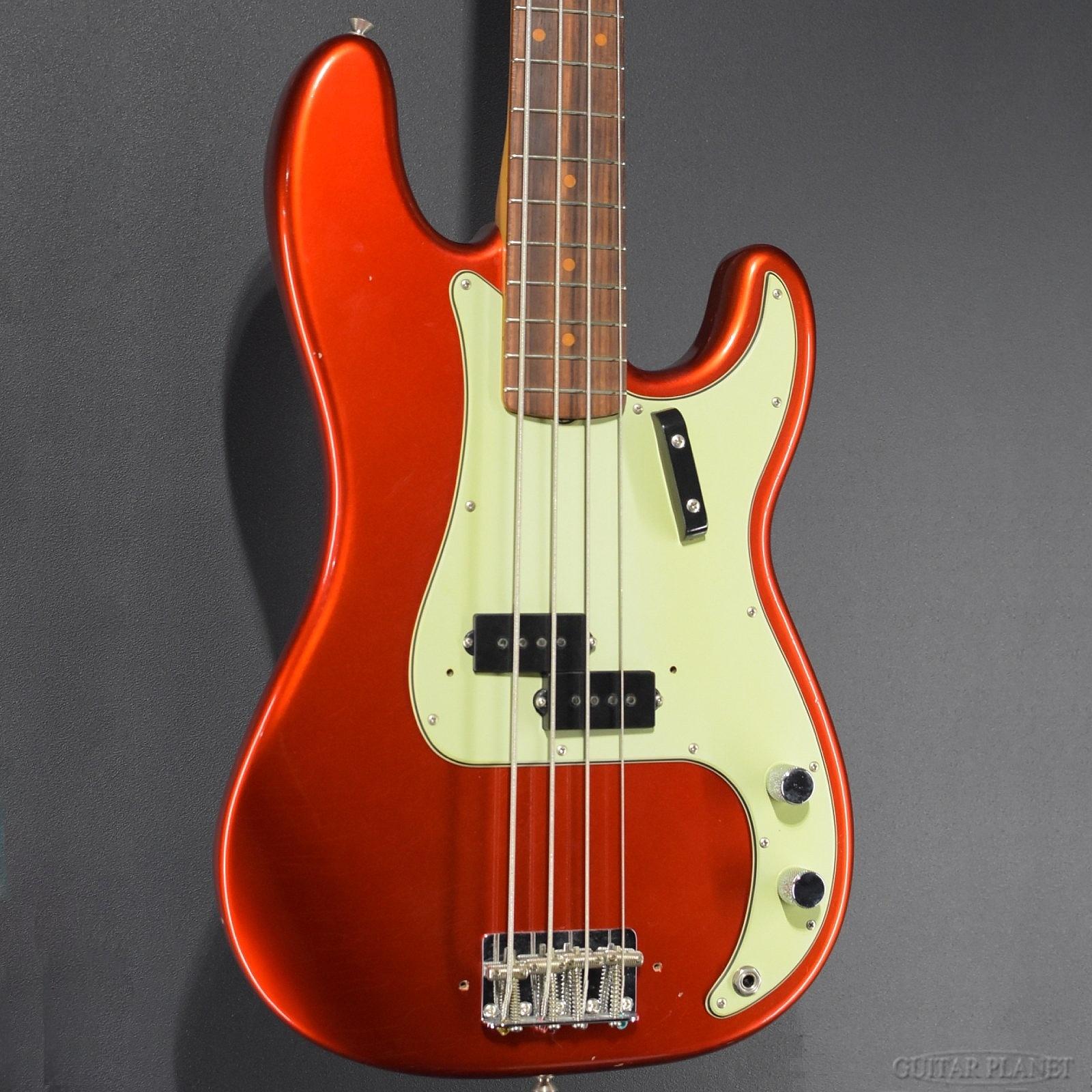 Fender Custom Shop 1960 Precision Bass Journeyman Relic/Closet Classic Hardware -Candy Apple Red- 新品[フェンダー,カスタムショップ][プレシジョンベース,プレベ][レッド,赤][Electric Bass,ベース,エレキベース]｜ギタープラネット 368,100円