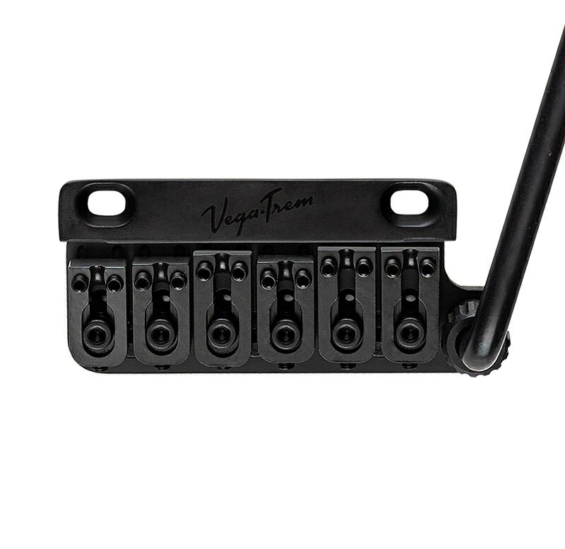 Vega-Trem VT1 Special 2-points Black[VegaTrem,Vega Trem,ベガトレム,ヴェガトレム][ギター用パーツ,パーツ][Tremolo,トレモロ,トレモロユニット][Bridge,ブリッジ][ブラック,黒]｜ギタープラネット