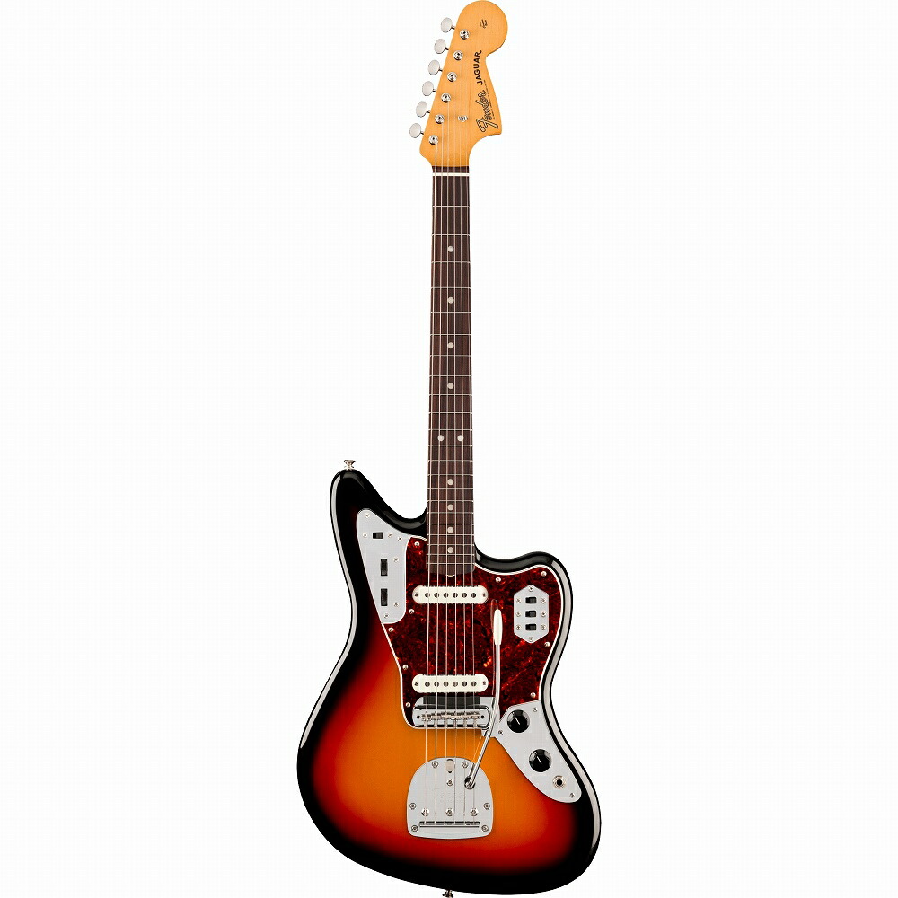 Fender Vintera III Mid 60s Jaguar -3 Color Sunburst- 新品[フェンダー][ヴィンテラ,ヴィンテラ3][ジャガー][サンバースト,茶色][Made in Mexico,メキシコ製][Electric Guitar,エレキギター]｜ギタープラネット