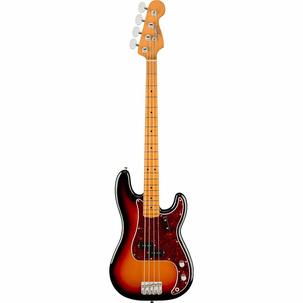 Fender Vintera III Late 60s Precision Bass -3 Color Sunburst- 新品[フェンダー][ヴィンテラ,ヴィンテラ3][プレシジョンベース,プレベ][サンバースト,茶色][Made in Mexico]メキシコ製][Electric Bass,エレキベース,ベース]｜ギタープラネット