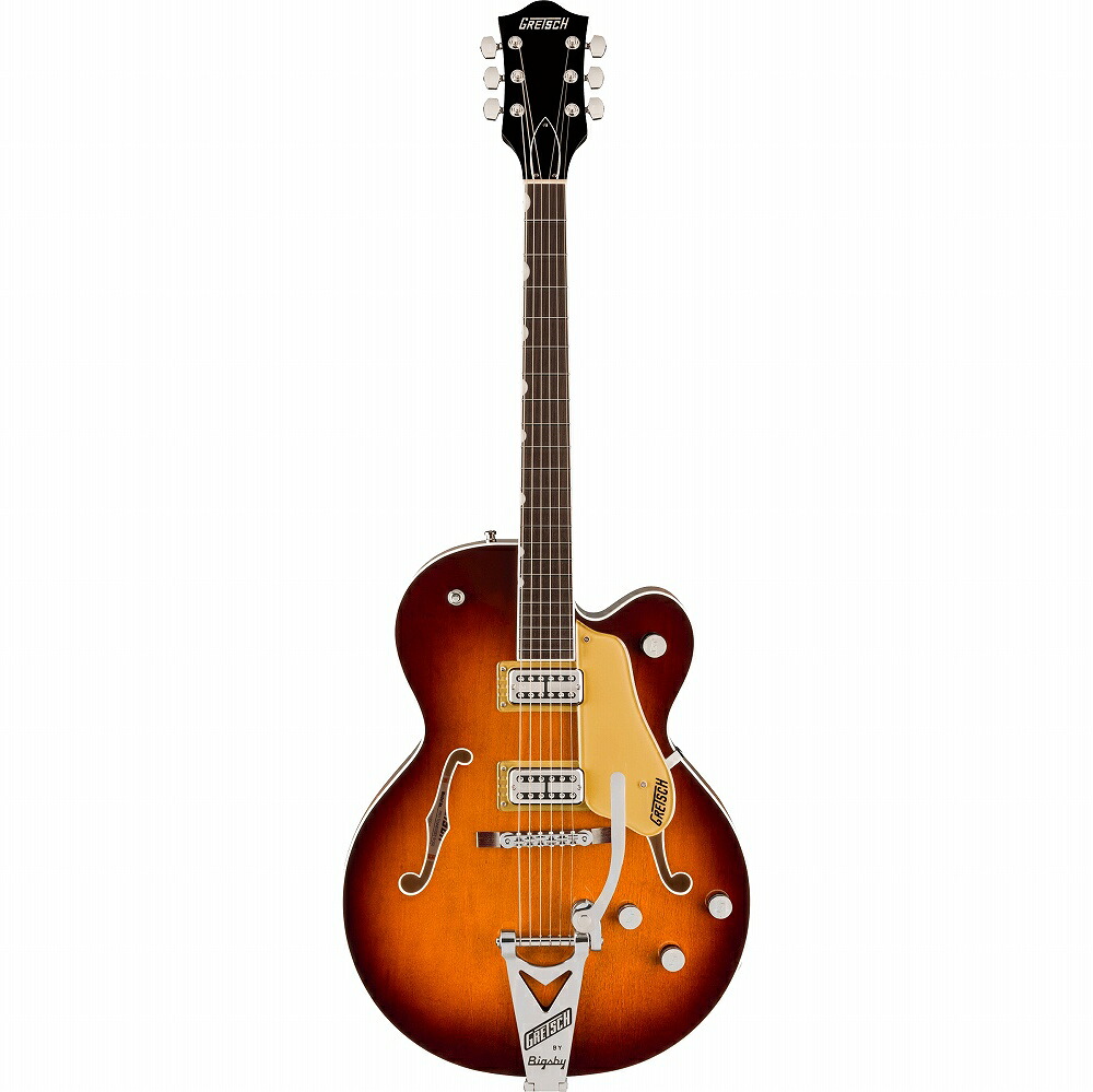 Gretsch Tennessean Hollow Body with String-Thru Bigsby and Nickel Hardware -Havana Burst- 新品[グレッチ][プロフェッショナルコレクション][テネシアン][Sunburst,サンバースト,茶色][Electric Guitar,エレキギター,ギター]｜ギタープラネット