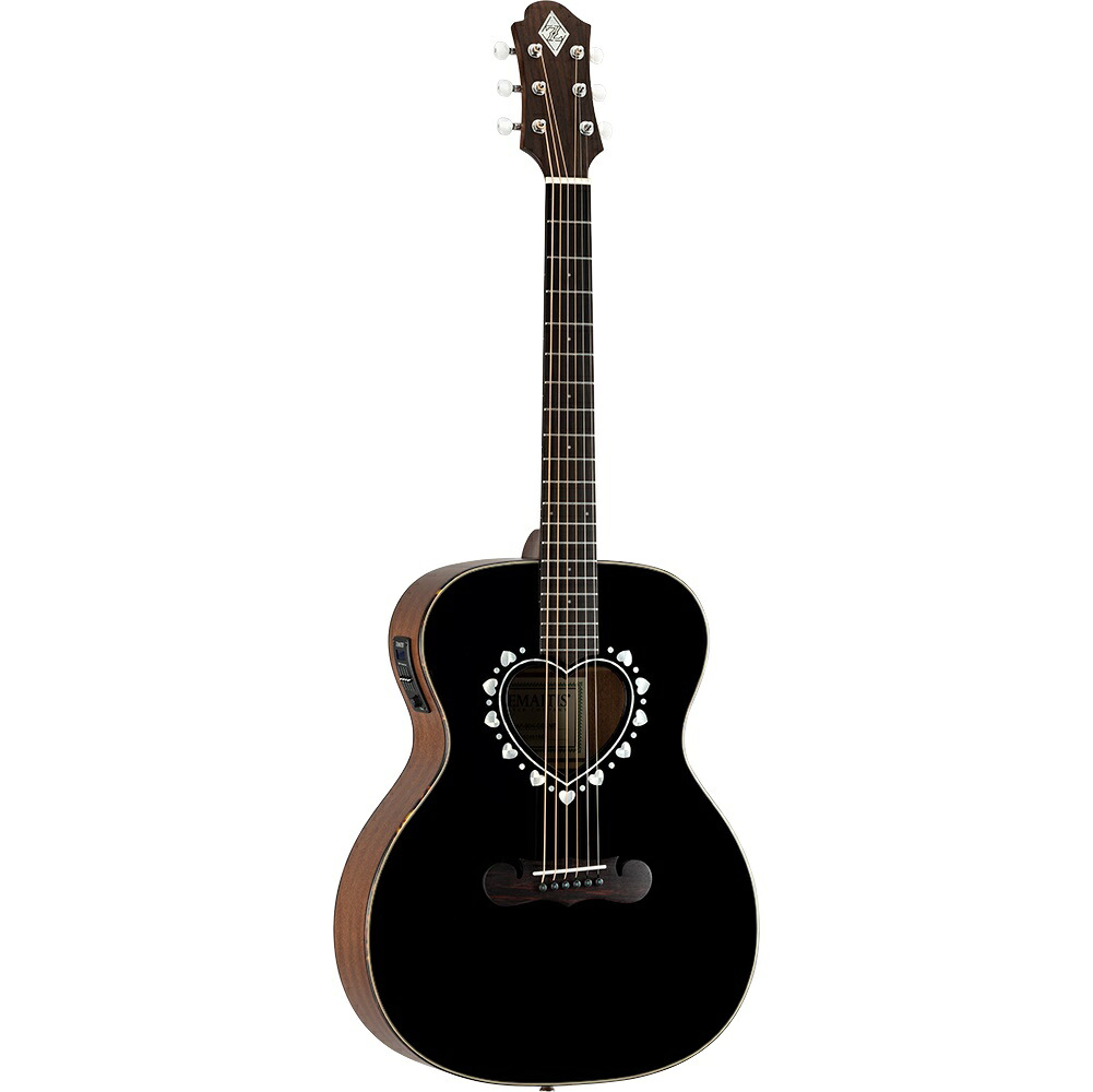 Zemaitis CAF-90H -Gloss Black Mother of Pearl- 新品[ゼマイティス][神田商会][ブラック,黒][Acoustic Guitar,アコースティックギター][エレアコ][日本製,Made in Japan]｜ギタープラネット