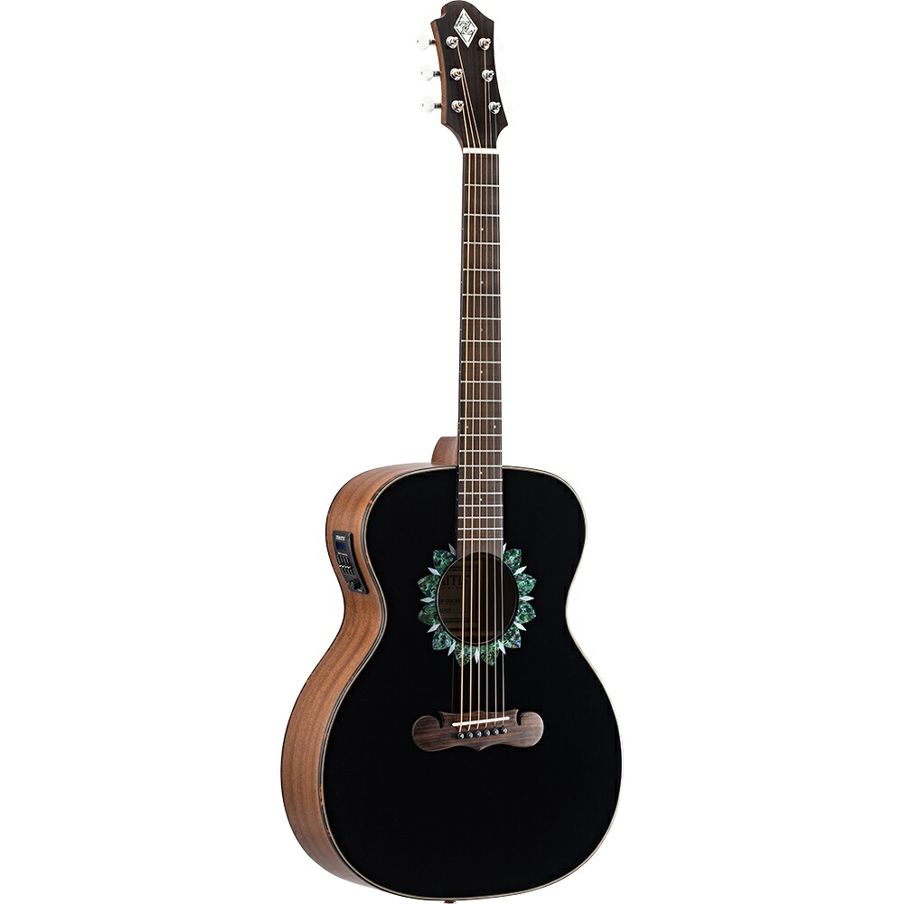 Zemaitis CAF-90F -Gloss Black Abalone- 新品[ゼマイティス][神田商会][ブラック,黒][Acoustic Guitar,アコースティックギター][エレアコ][日本製,Made in Japan]｜ギタープラネット