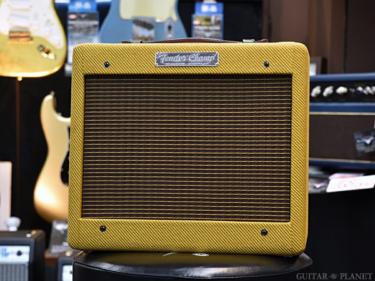 Fender Custom Shop Hand-Wired 57 Custom Champ -Lacquer Tweed- 新品[フェンダー][57カスタムチャンプ][ツイード][ギターアンプ/コンボ,Guitar combo amplifier]｜ギタープラネット