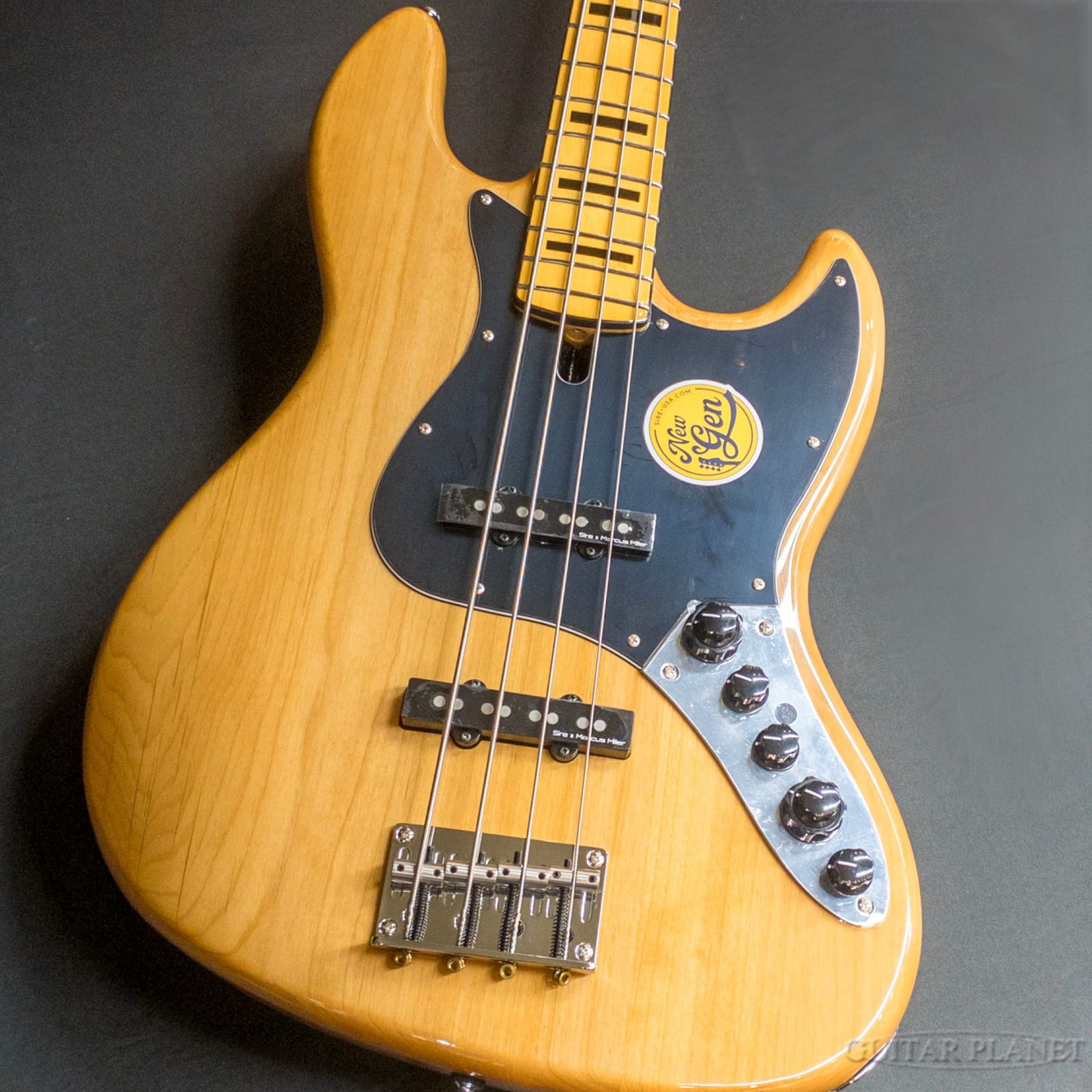 Sire / Marcus Miller V7 Alder New Gen 4-String -Natural-【4.10kg】新品[サイヤー][4弦,4Strings][Active,アクティブ][実物画像][ベース館]｜ギタープラネット