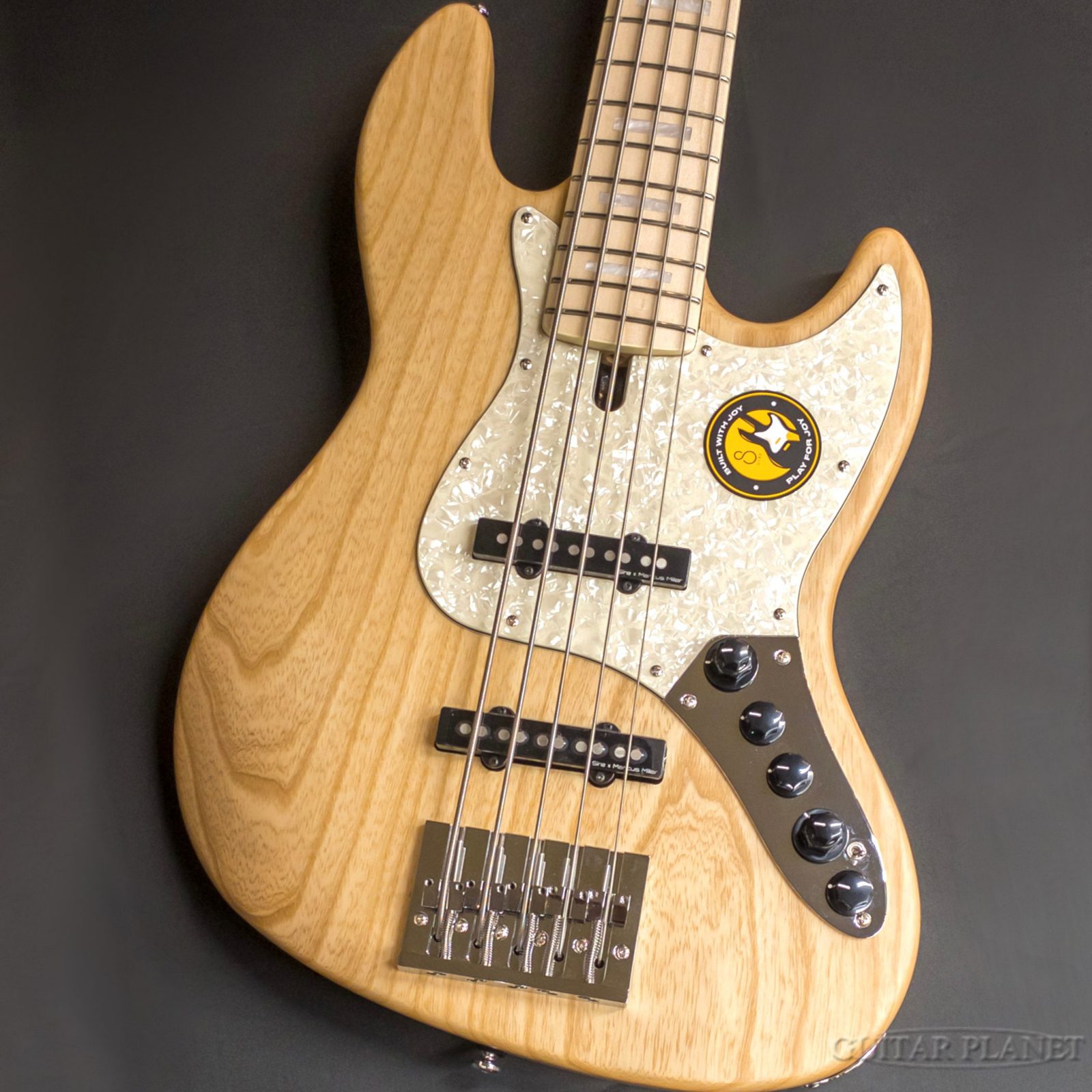 Sire / Marcus Miller V7 Ash-5 Reissue -Natural-【4.59kg】[サイヤー][5弦,5Strings][Active,アクティブ][実物画像][ベース館]｜ギタープラネット