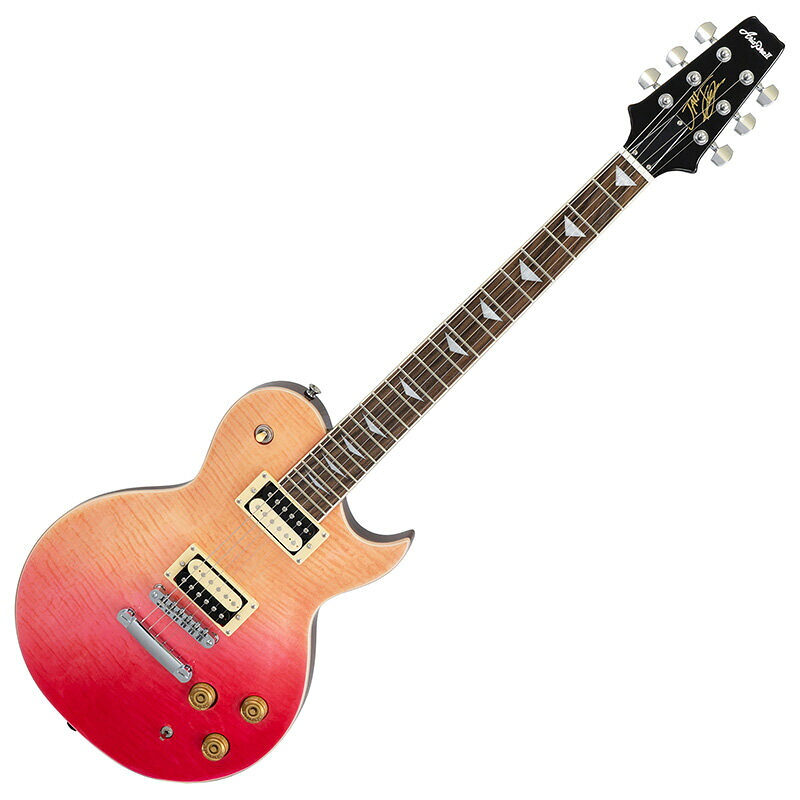 【限定生産品】Aria Pro II / PE-JAIL 2025 -Bloody Sunburst- 新品[アリアプロ2][ジェイル大橋,JAIL大橋代官,大橋隆志,聖飢魔II][Electric Guitar,エレキギター]｜ギタープラネット