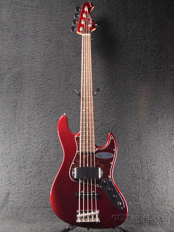 最新の激安 アウトレット大特価 Bacchus Wl 535 Car 新品 バッカス Candy Apple Red キャンディアップルレッド 赤 5strings 5弦 Jazz Bass ジャズベースタイプ Electric Bass エレキベース 即納 Uhurumall Com