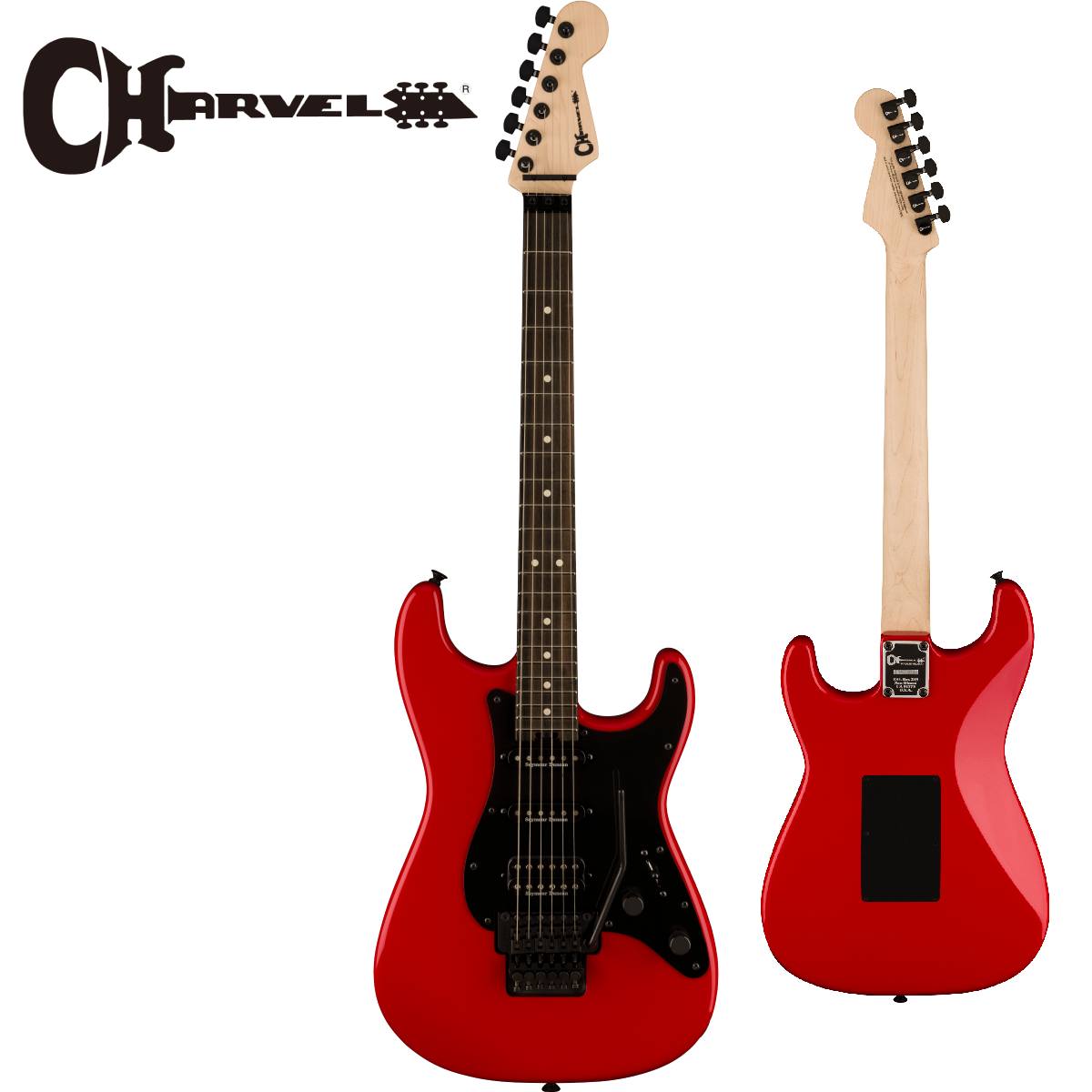 新品弦張替済】Charvel エレキギター Dinky フロイドローズ