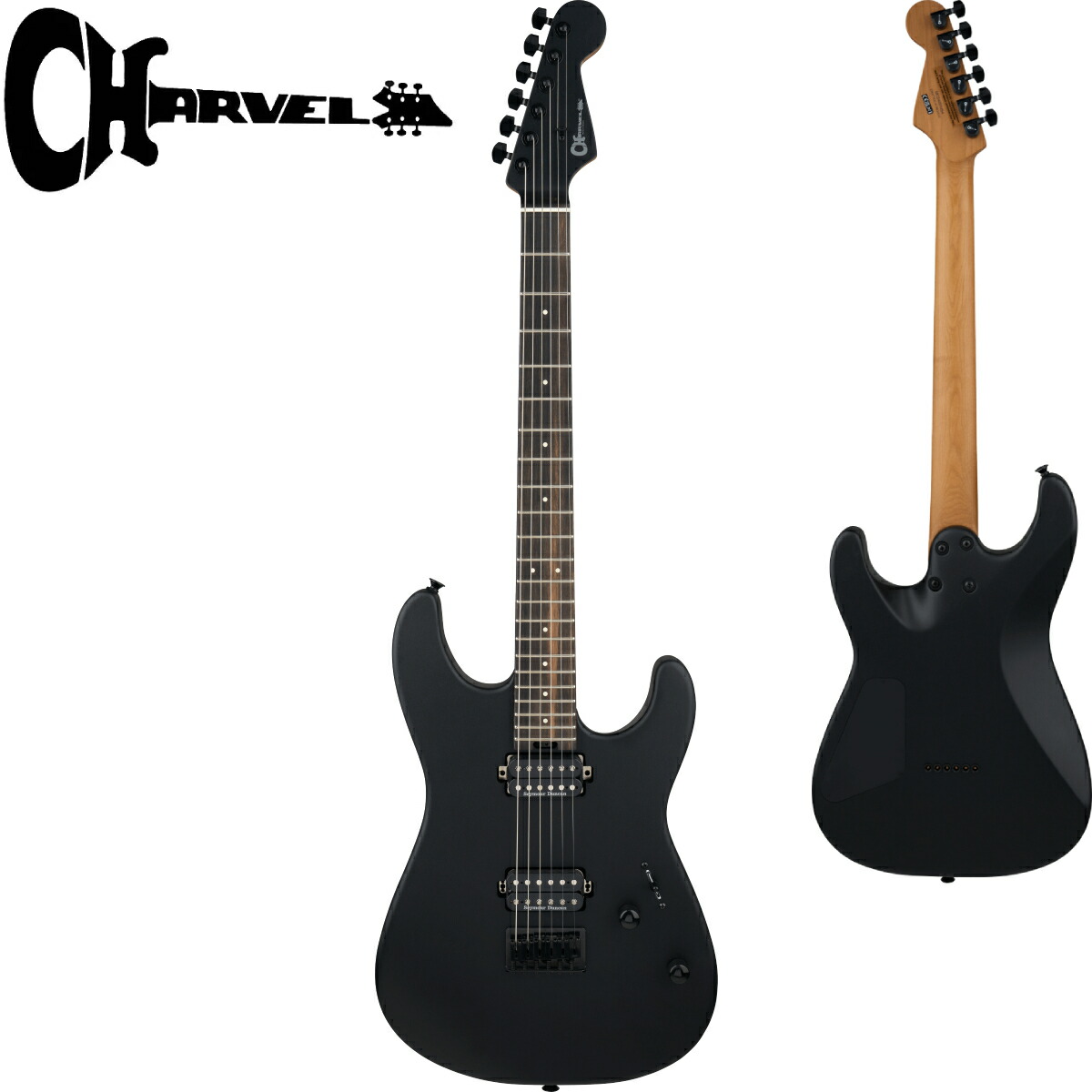 Charvel ブラックエレキギター6弦 Charvel（シャーベル）のギターについて【エレキギター博士】
