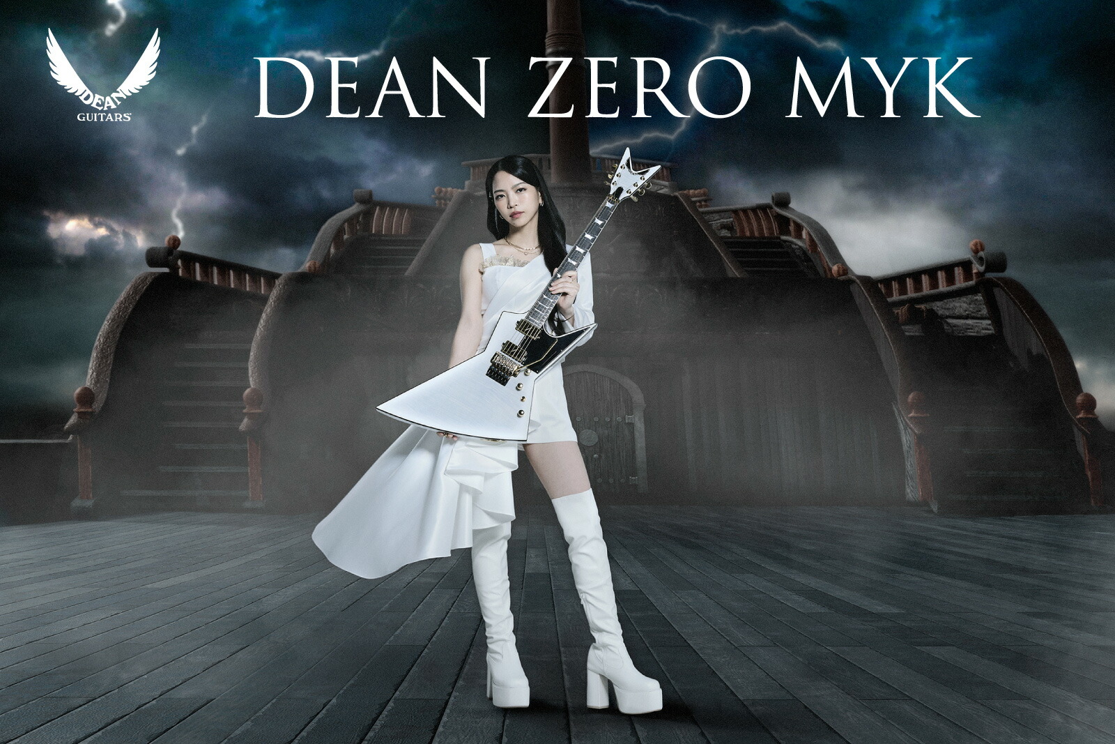 【即納可能!!】DEAN / USA ZERO MYK 新品[ディーン][MIYAKO,ミヤコ][LOVEBITES,ラブバイツ][Electric Guitar,エレキギター]｜ギタープラネット