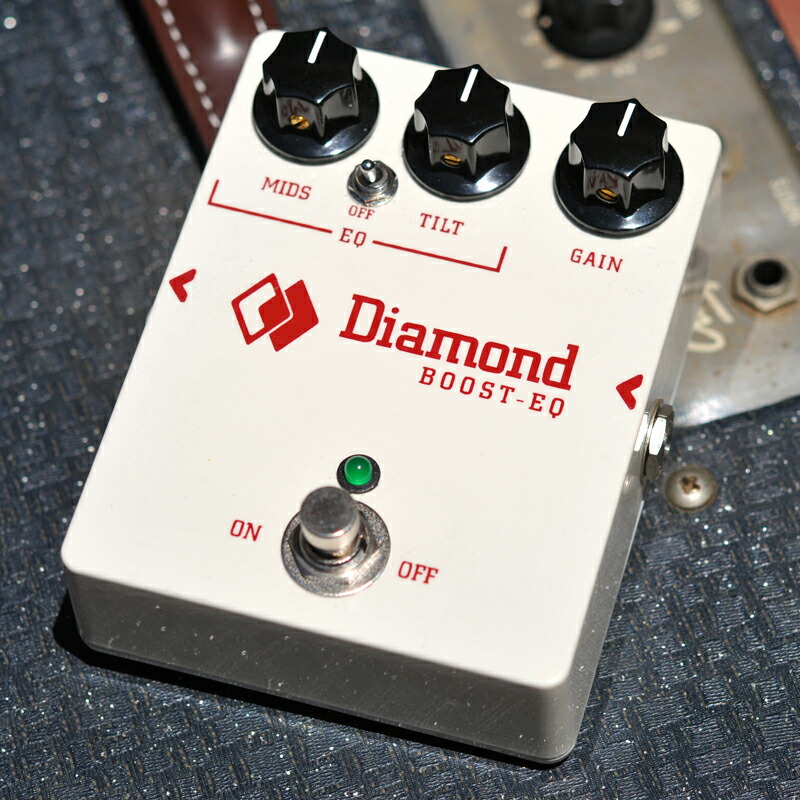 【楽天市場】Diamond GUITAR PEDALS BOOSTEQ新品 ブースター/イコライザー[ダイヤモンドギターペダル][Effector,エフェクター][BEQ1]：ギタープラネット