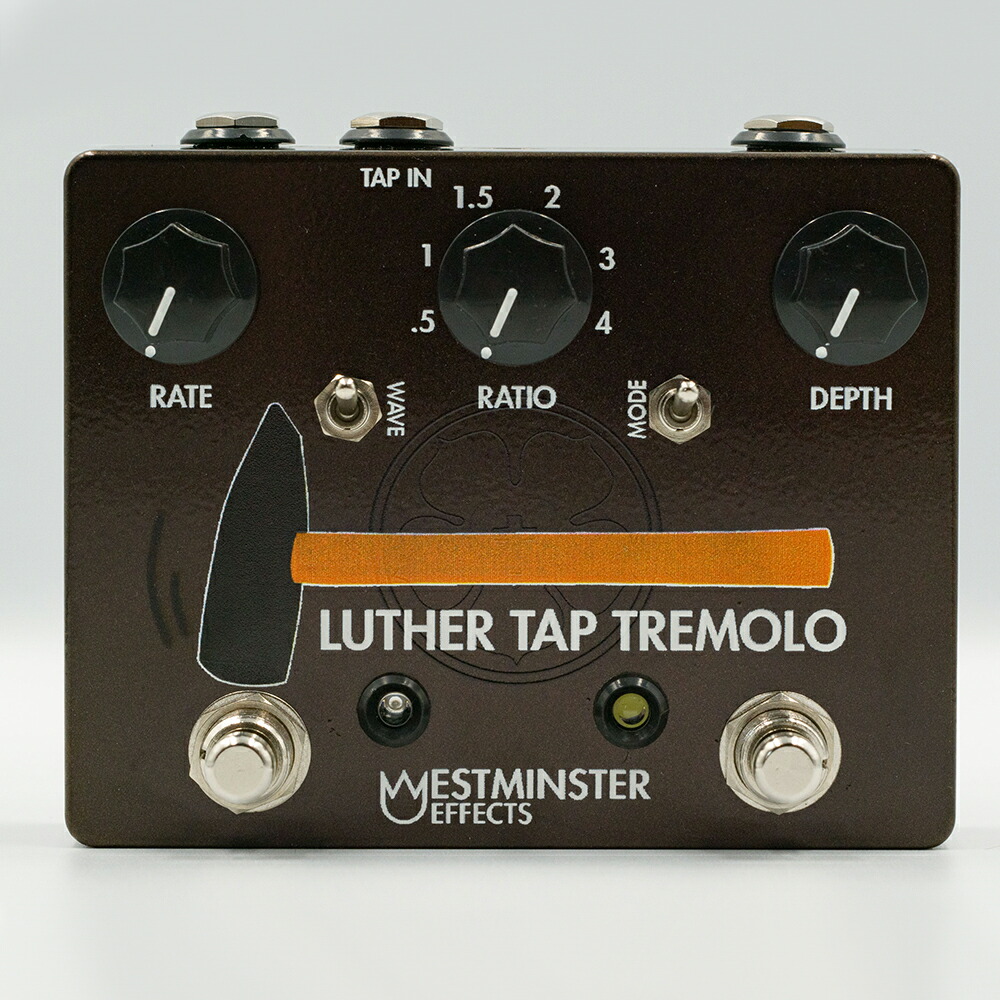 Westminster Effects Luther Tap Tremolo V2 新品 ウエストミンスター ルタータップトレモロ Tremolo Effector エフェクター Andapt Com