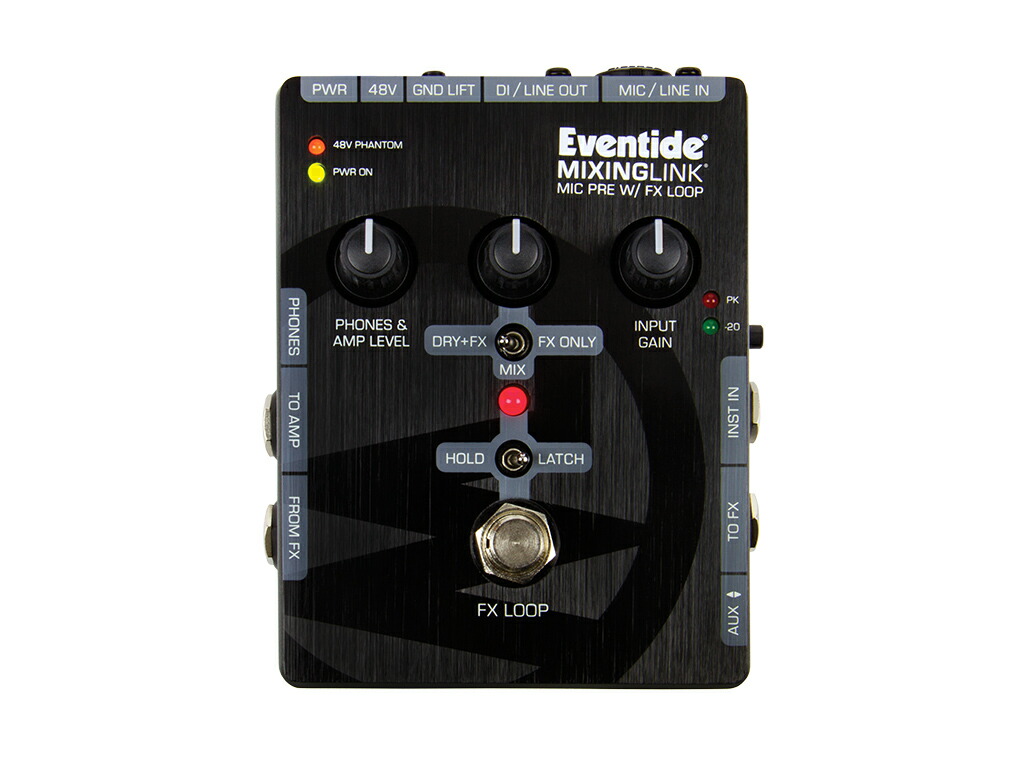 Eventide MIXINGLINK 新品 マイクプリアンプ/エフェクトループ[イーブンタイド][ミキシングリンク][Effector,エフェクター]｜ギタープラネット