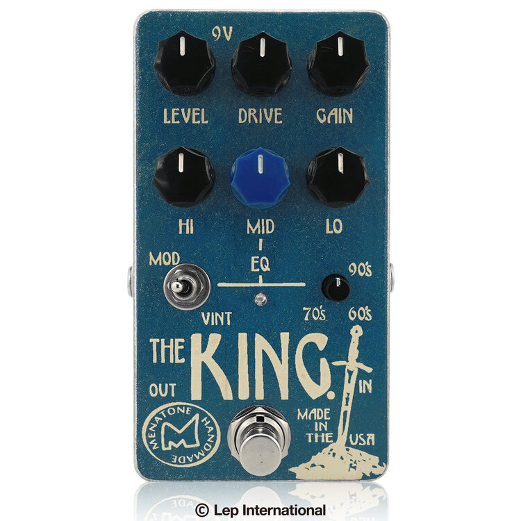 Menatone The King 新品 オーバードライブ [メナトーン][ザキング][Overdrive][Effector,エフェクター]｜ギタープラネット 28,243円