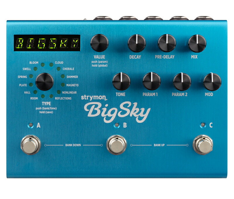 楽天市場】【アダプター付!!】strymon blueSky（V2）新品