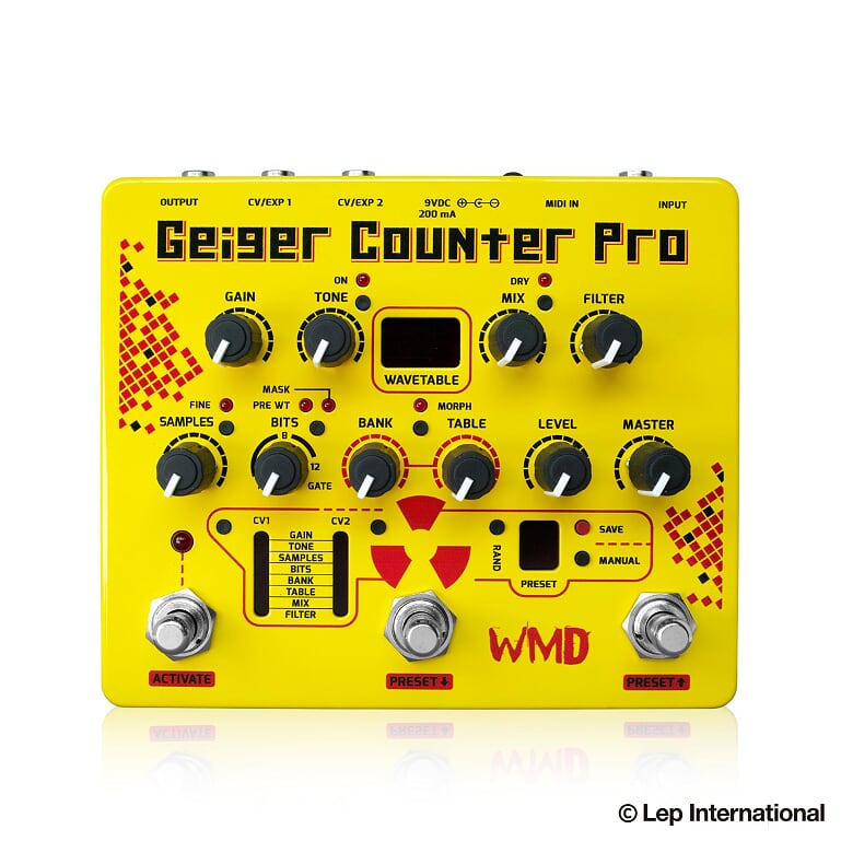 【楽天市場】WMD Geiger Counter Pro 新品 ファズ[ガイガーカウンタープロ][ビットクラッシャー][Fuzz ...