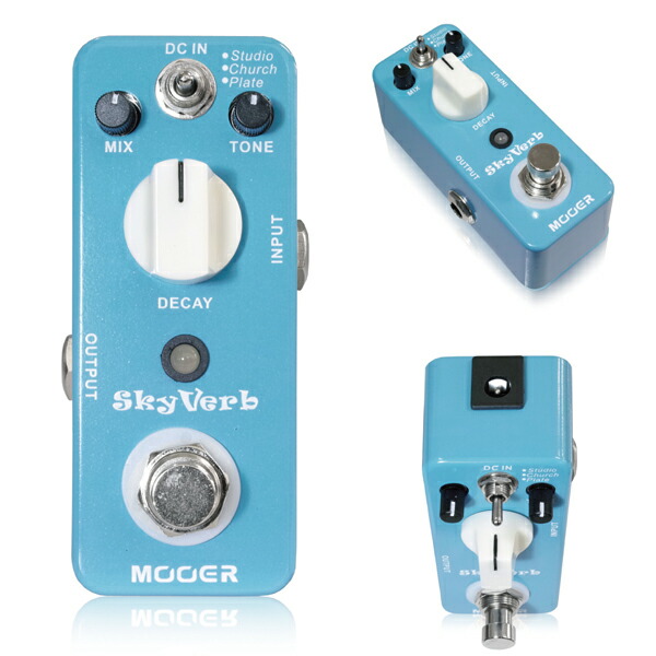 MOOER SkyVerb 新品 リバーブ [ムーア][スカイバーブ][Effector,エフェクター]｜ギタープラネット
