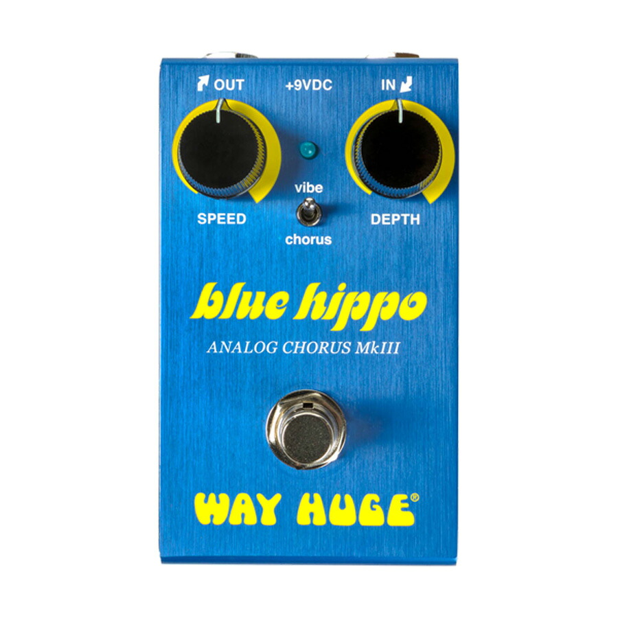 WAY HUGE WM61 MINI BLUE HIPPO 新品[ウェイヒュージ][ミニ][ブルーヒッポ][Analog Chorus,アナログコーラス][Effector,エフェクター]｜ギタープラネット