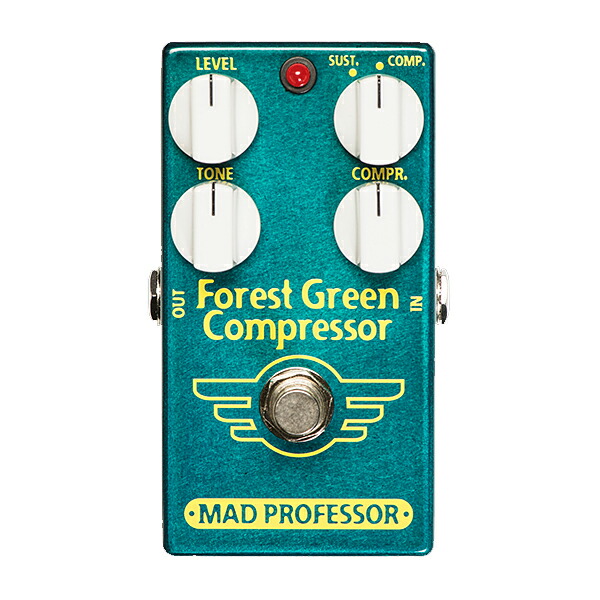 MAD PROFESSOR FOREST GREEN COMPRESSOR FAC 新品 [マッドプロフェッサー][フォレストグリーンコンプレッサー][Effector,エフェクター]｜ギタープラネット