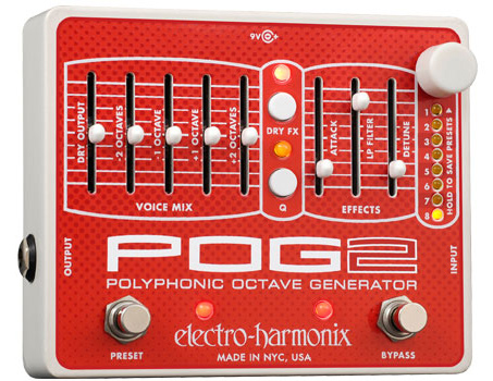 日本未発売 electro-harmonix POG2 新品 ポリフォニック オクターブ