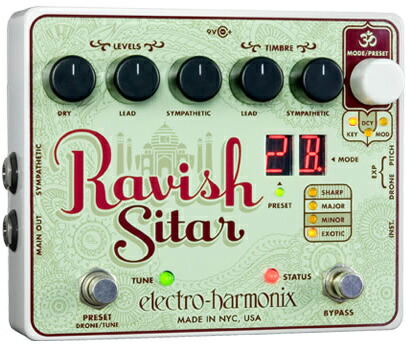 ギター Electro-Harmonix Ravish Sitar ravishsitar.jpg
