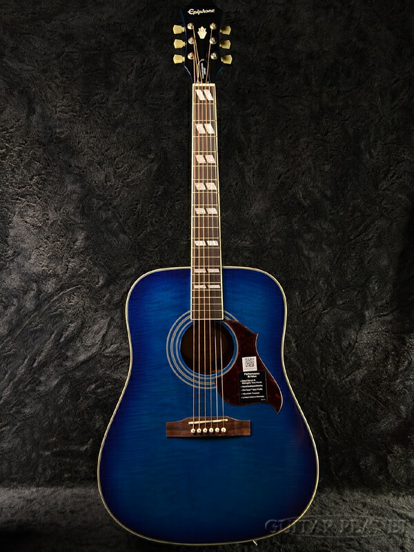 Guitar Brand new Epiphone Hummingbird Artist Blue
