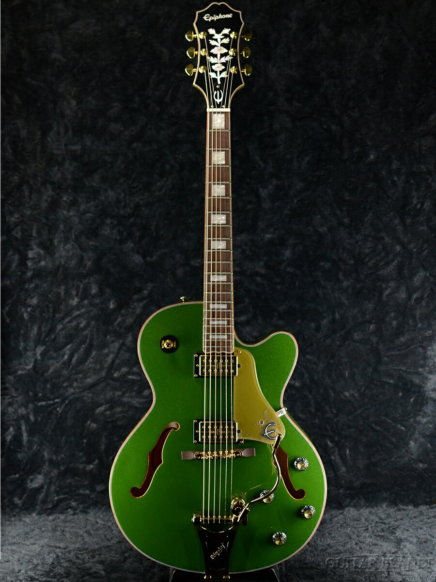 Epiphone Emperor Swingster -Forest Green Metallic- 新品 フォレストグリーンメタリック[エピフォン][エンペラー][スイングスター][フルアコ][アーチトップ][エレキギター,Electric Guitar]｜ギタープラネット 57,475円