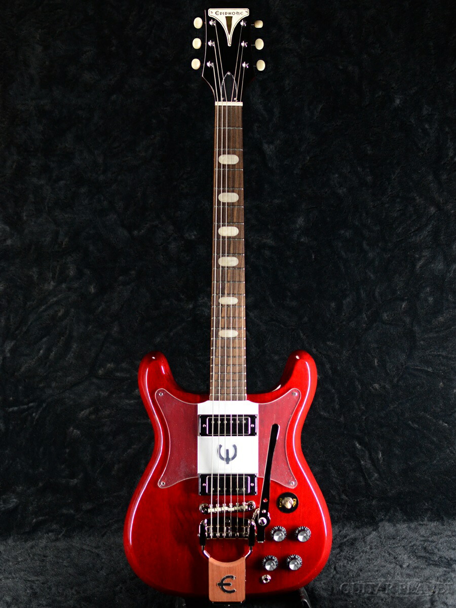 Epiphone クレストウッドカスタム　レッドエレキギター Epiphone Crestwood Custom - Cherry | Red Guitars Online Store