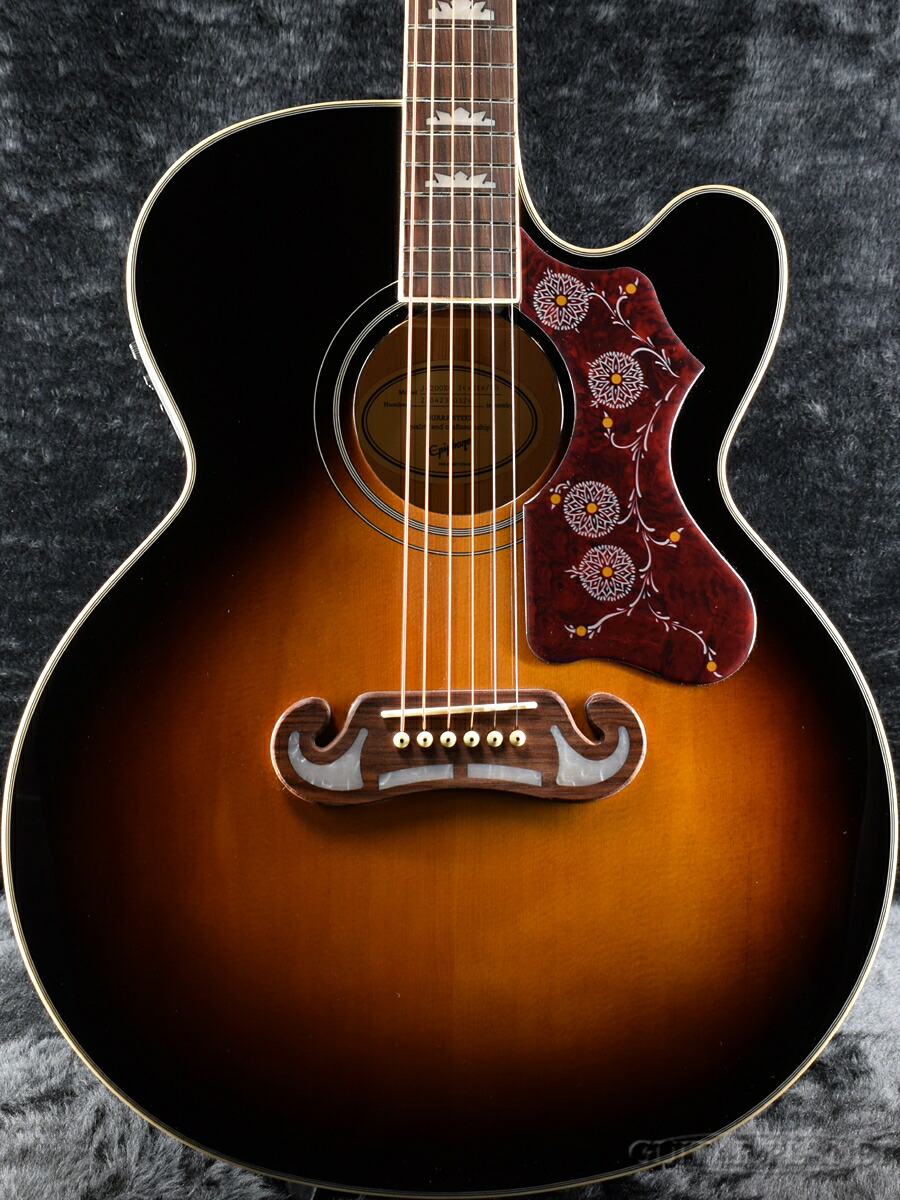 新しく着き Guitar アコースティックギター アコギ Acoustic エレアコ Acoustic 新品 エピフォン サンバースト Electric Vs Sunburst Vintage Studio Ec J 0 Epiphone ギター nnov Ru
