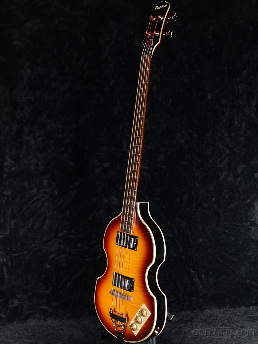 1年保証』 Epiphone Viola Bass 新品 ヴィンテージサンバースト