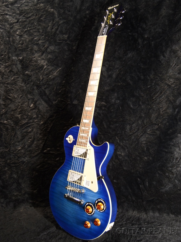 Epiphone Les Paul Lull Standard Plus Top Pro 中古楽器 W Elrick Coil Tap 新品 トランス ブルー エピフォン レスポールスタンダード Trans Blue Lp Std エレキギター Electric Guitar ギタープラネット