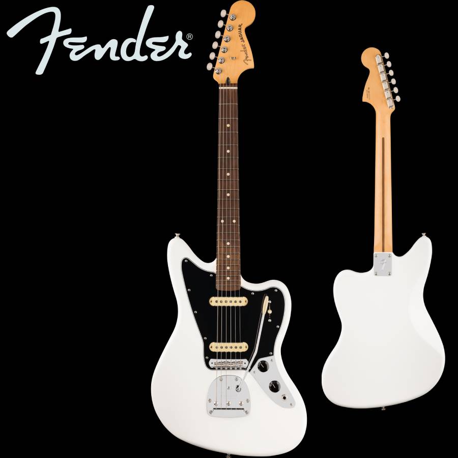 エレキギター カートコバーン fender フェンダー　jaguar Fender フェンダー Kurt Cobain Jaguar Left-Hand【mex