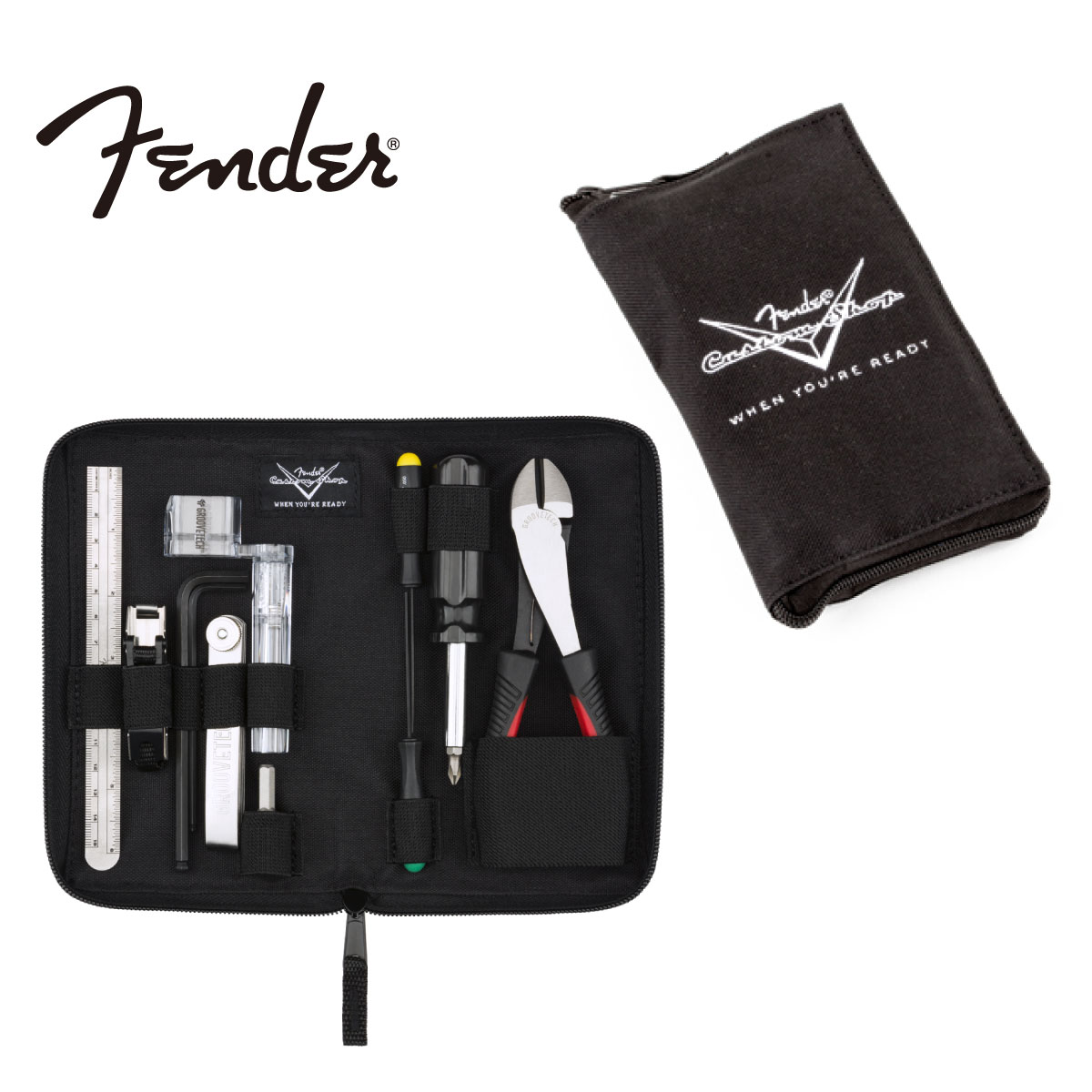 【楽天市場】Fender Custom Shop Tool Kit by CruzTools 新品[フェンダーカスタムショップ][工具 ...